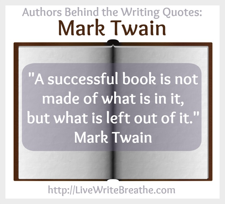 Mark Twain Writing Quotes